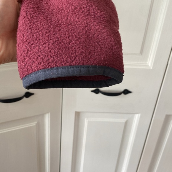 Maroon fleece - Picture 5 of 7